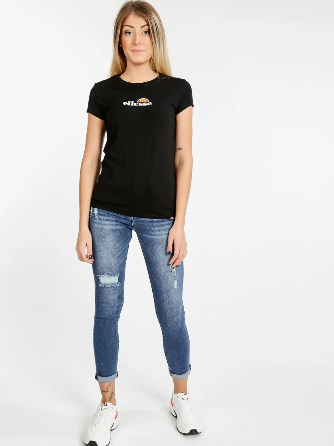 Ellesse T-shirt donna a maniche corte con stampa