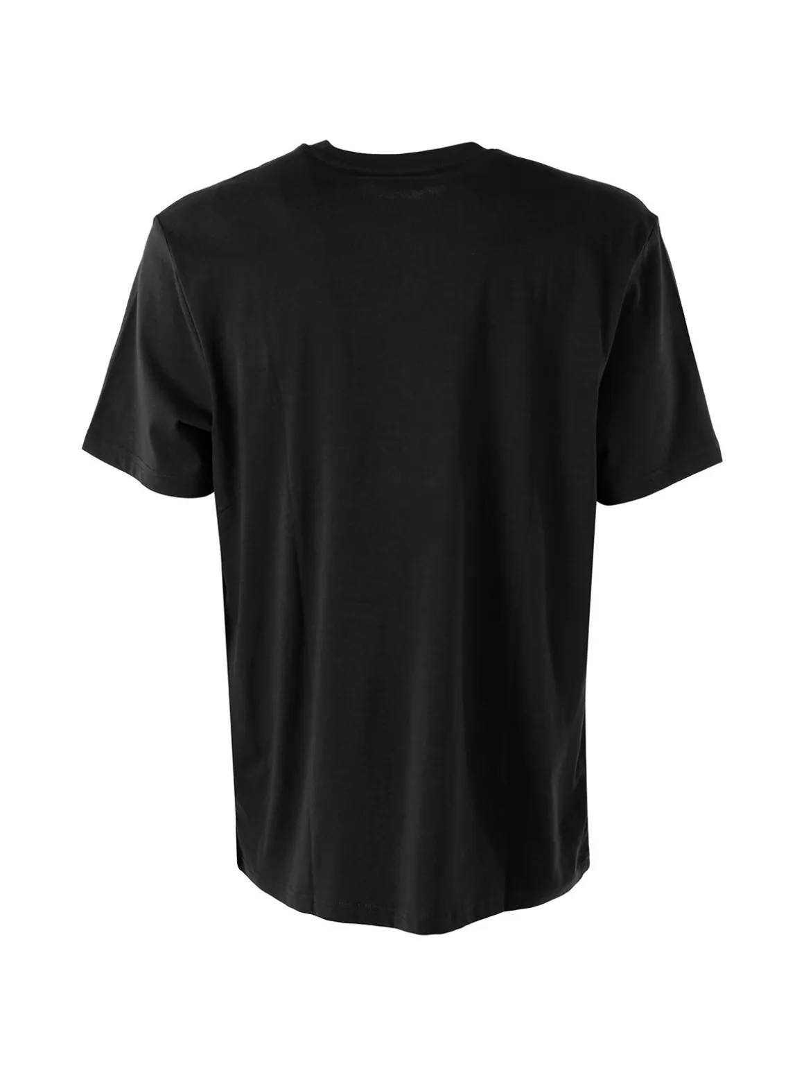 Ellesse T-shirt girocollo da uomo in cotone con logo - nero