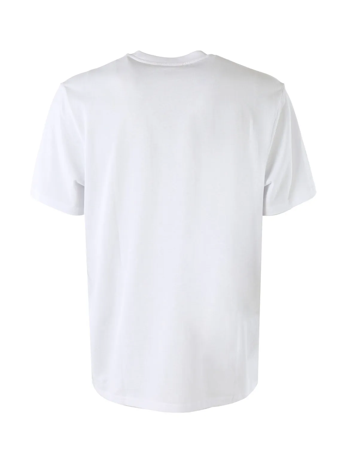 Ellesse T-shirt girocollo da uomo in cotone con logo - bianco