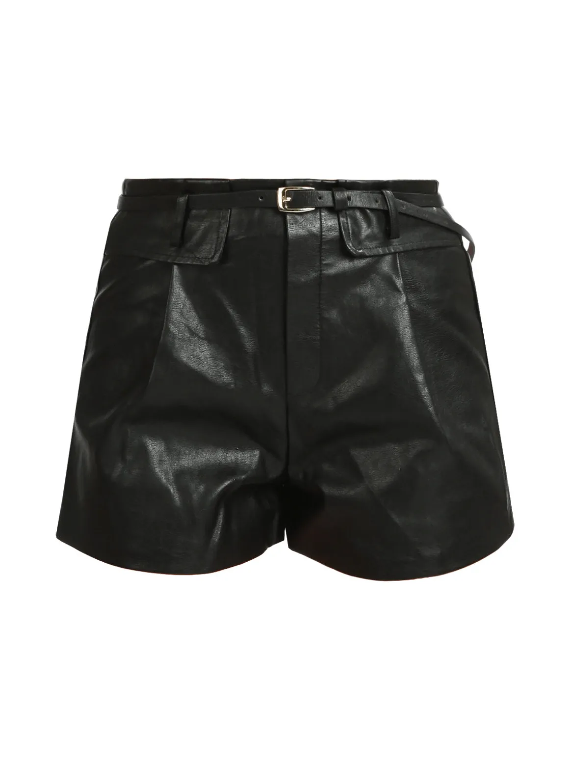 Elsa M. Shorts donna in ecopelle
