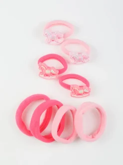 Em Beauty Elastici per capelli bambina, 8 pezzi