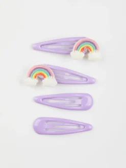 Em Beauty Mollettine per capelli bambina con arcobaleno