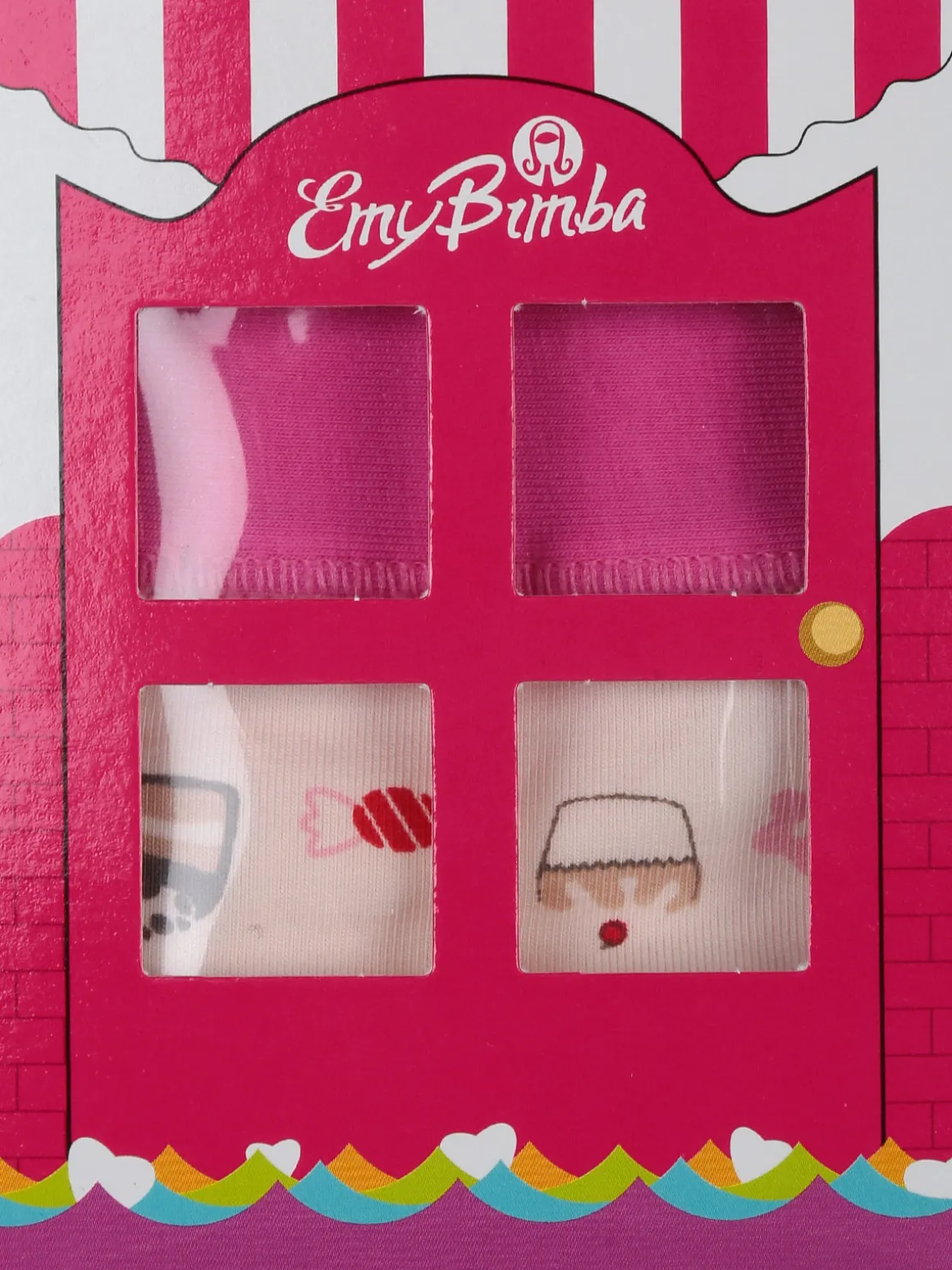Emy Bimba Slip da bambina con stampe