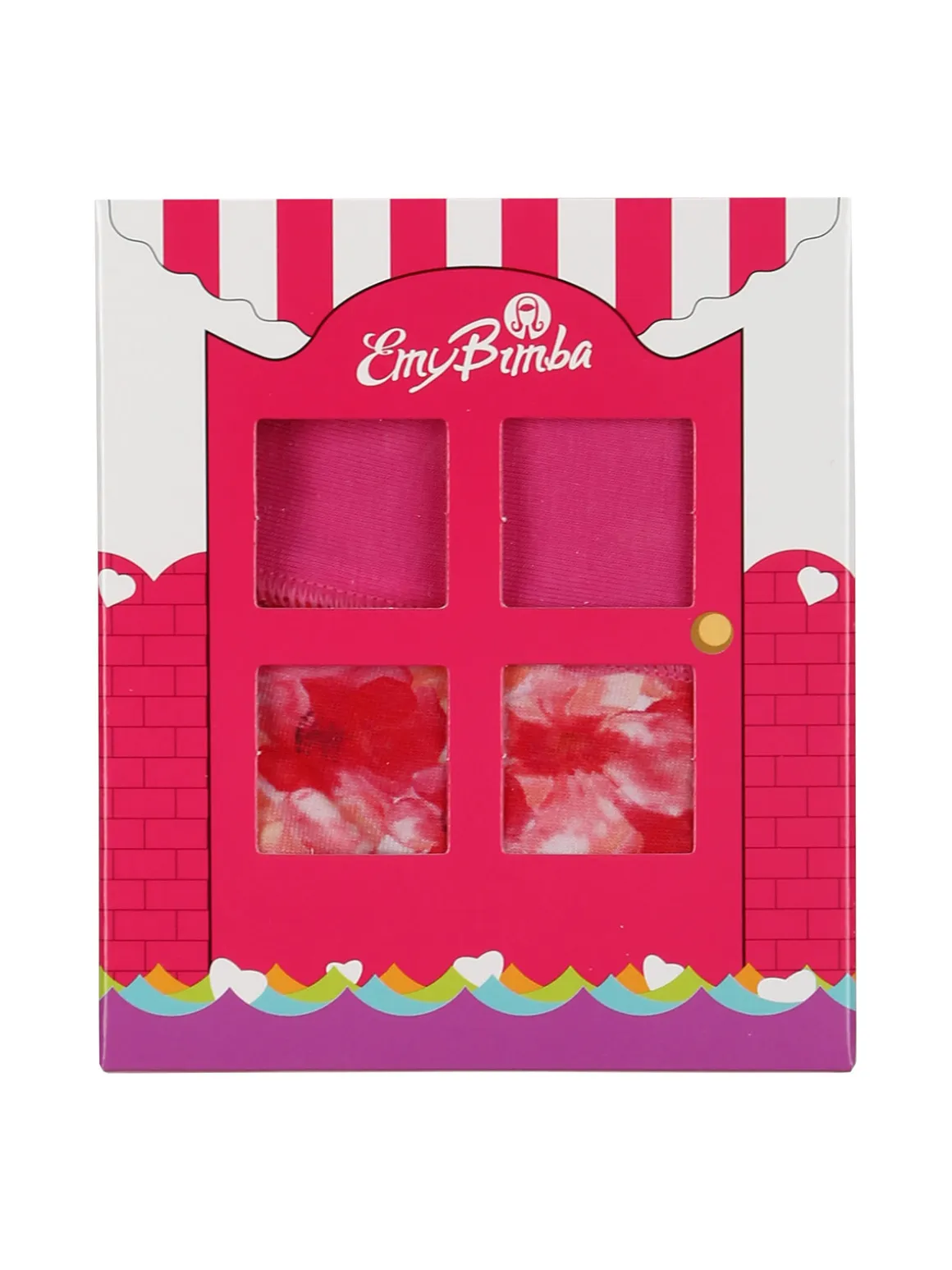 Emy Bimba Slip da bambina in cotone - fucsia