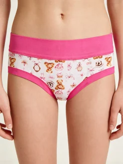 Emy Bimba Slip da bambina in cotone - fucsia