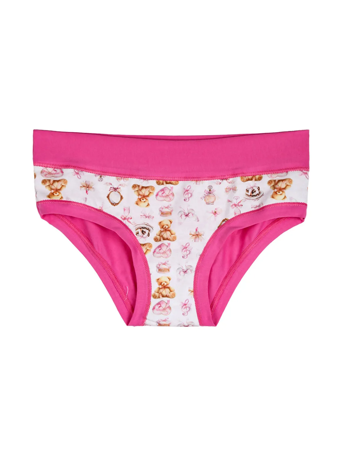 Emy Bimba Slip da bambina in cotone - fucsia