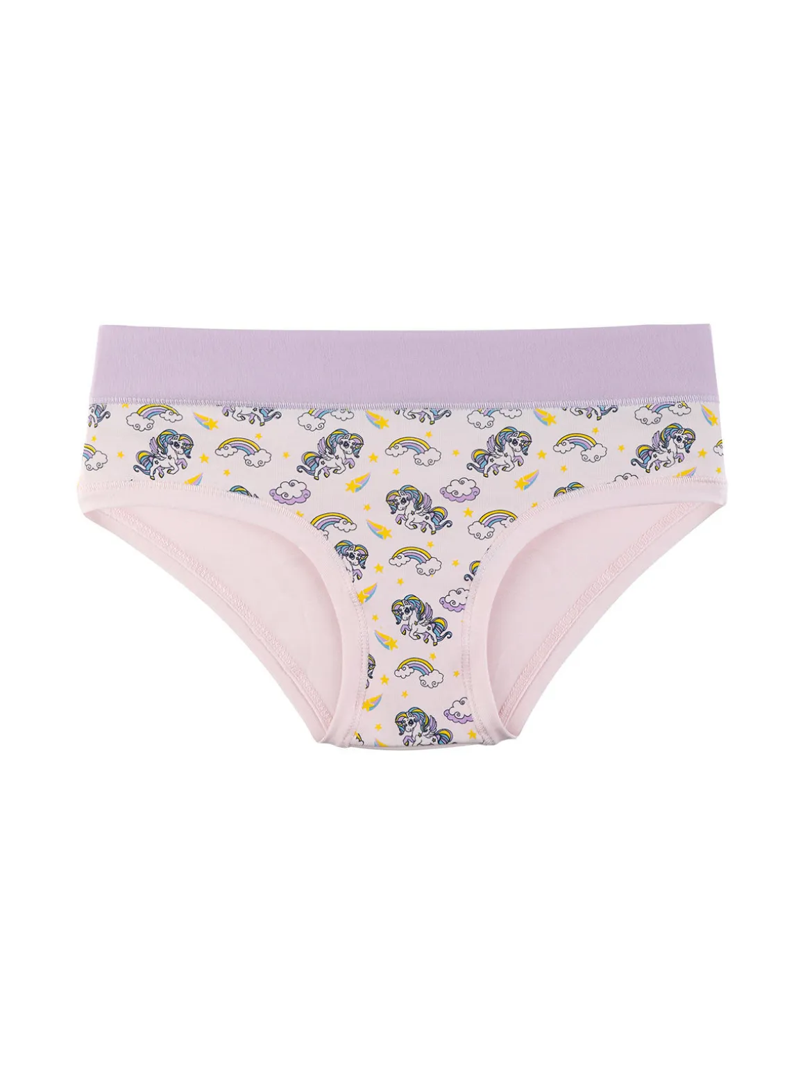 Emy Bimba Slip in cotone da bambina con unicorni