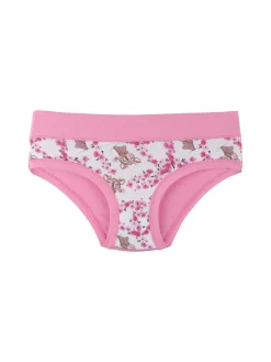 Emy Bimba Slip in cotone da bambina con stampe