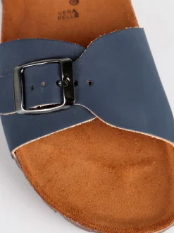 Energy Sandali anatomici in pelle blu