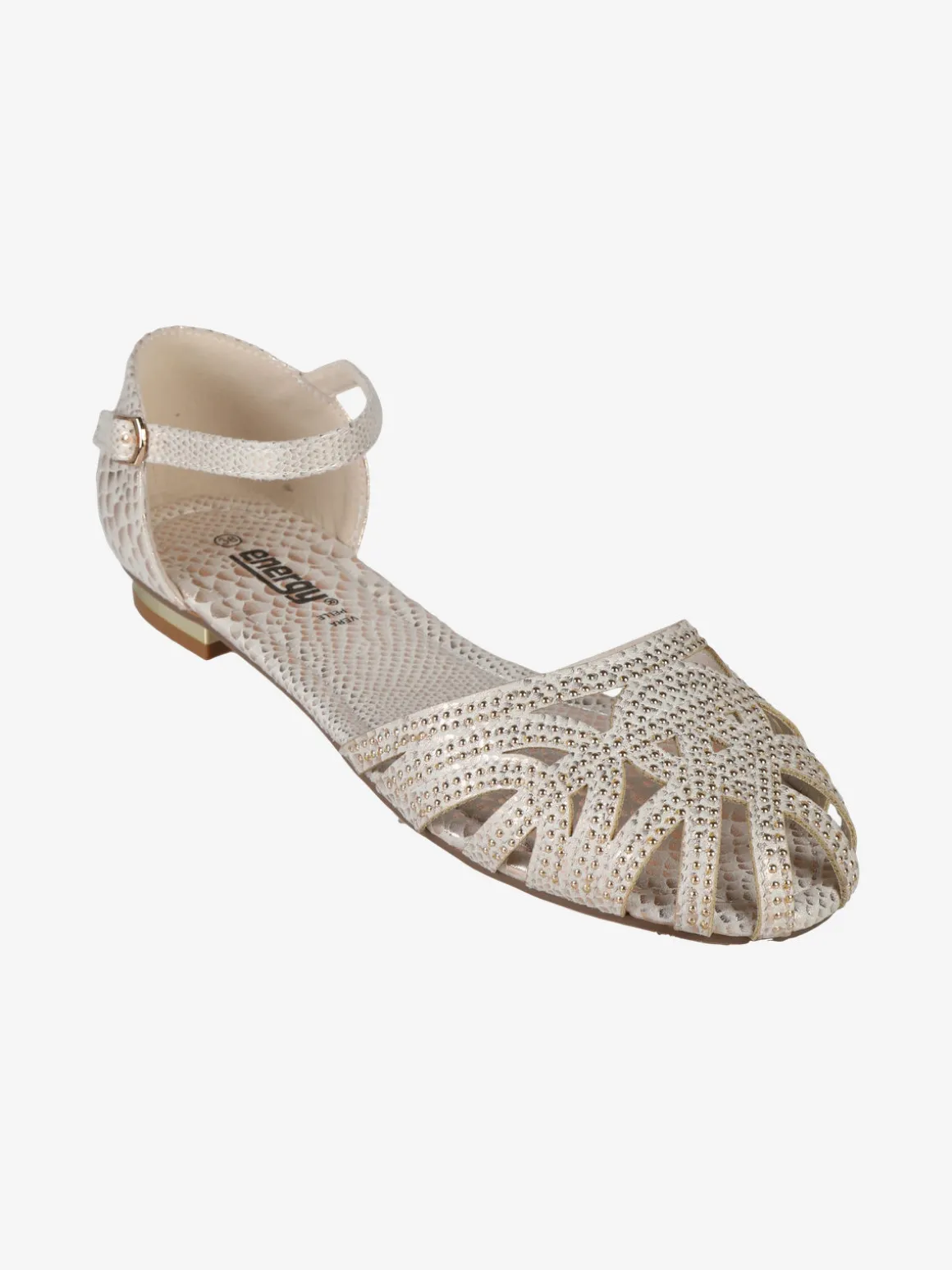 Energy Sandali bassi donna con piccole borchie