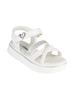 Energy Sandali da ragazza con platform e cinturino a strappo