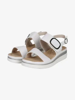 Energy Sandali donna con fascia a strappo e zeppa