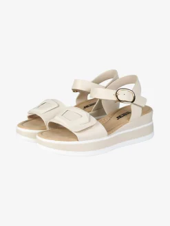 Energy Sandali donna con zeppa e cinturino a strappo