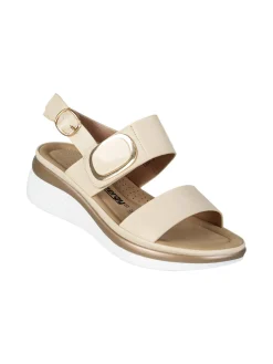 Energy Sandali donna con zeppa e cinturino a strappo