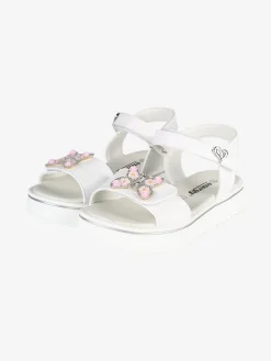 Energy Sandali gioiello da bambina con strappi e platform