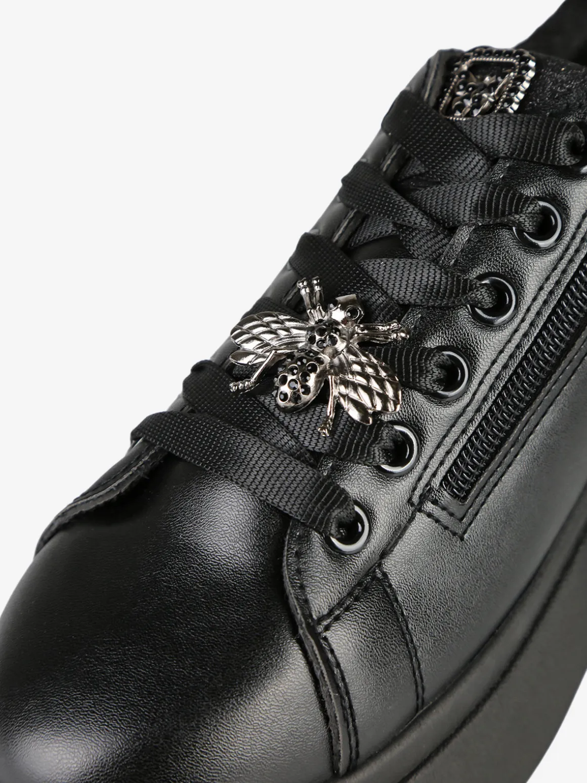 Energy Sneakers donna con platform - nero