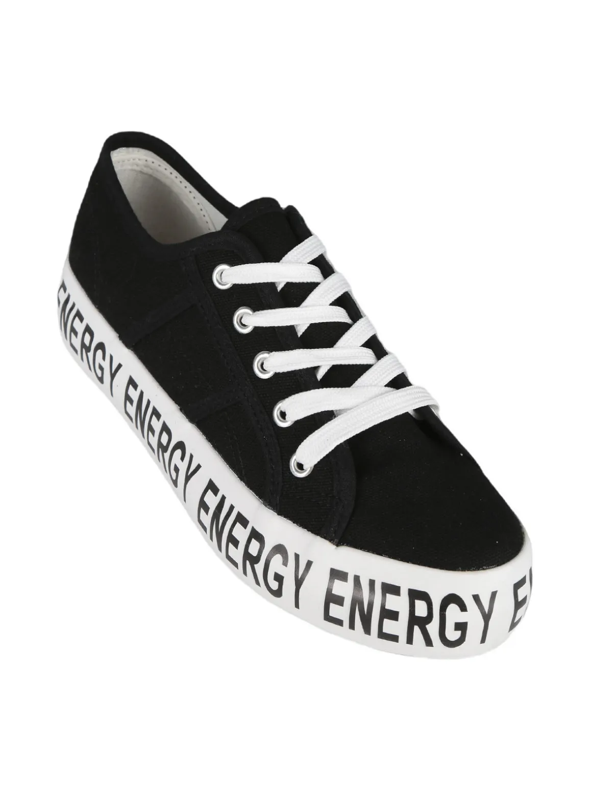 Energy Sneakers donna in tela con platform