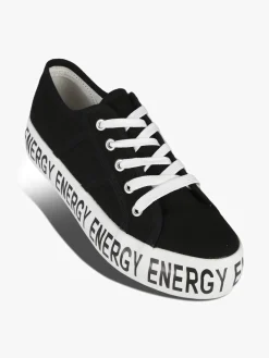 Energy Sneakers donna in tela con platform