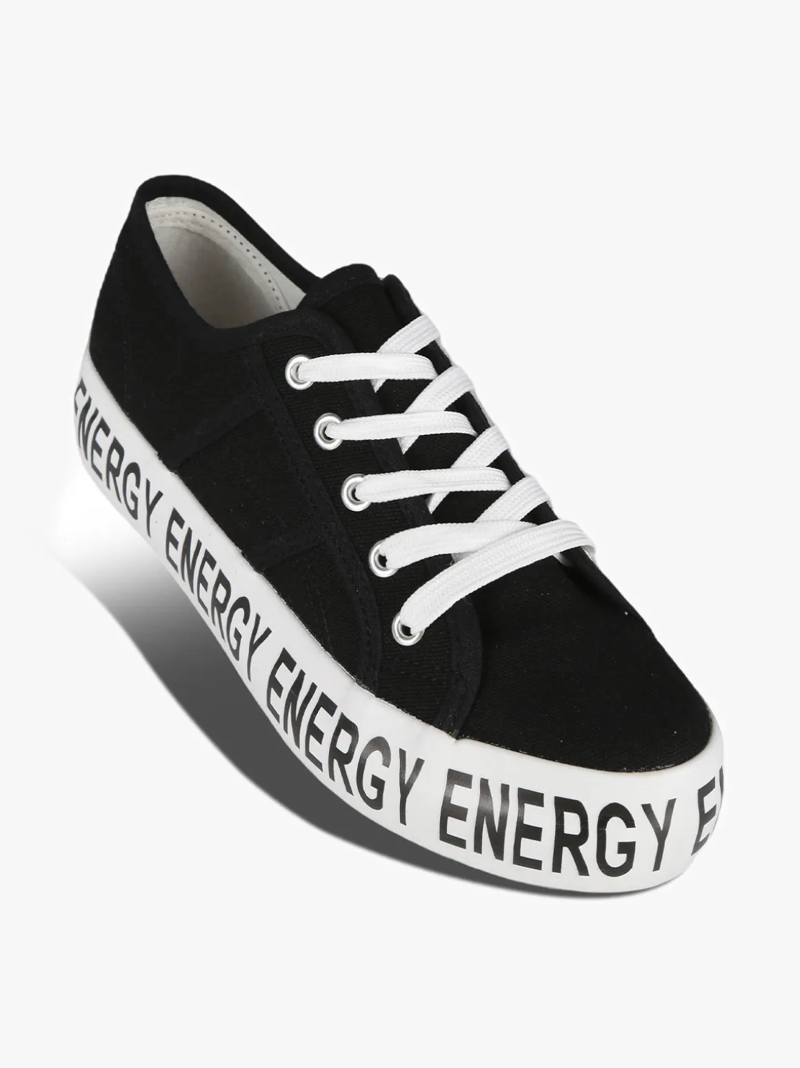 Energy Sneakers donna in tela con platform