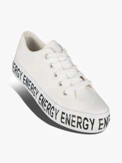 Energy Sneakers donna in tela con platform