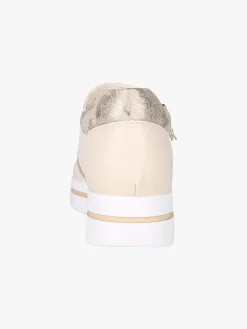 Energy Sneakers donna slip on con platform - panna
