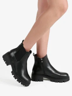 Energy Stivaletti donna con tacco e plateau