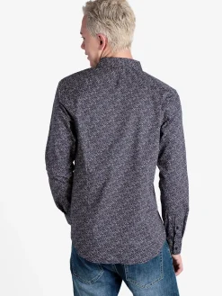 Enos Camicia da uomo slim fit con stampe