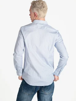Enos Camicia da uomo slim fit con stampe