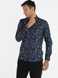 Enos Camicia uomo a maniche lunghe con stampe