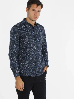 Enos Camicia uomo a maniche lunghe con stampe