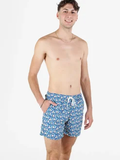 Enos Jeans Boxer uomo da mare