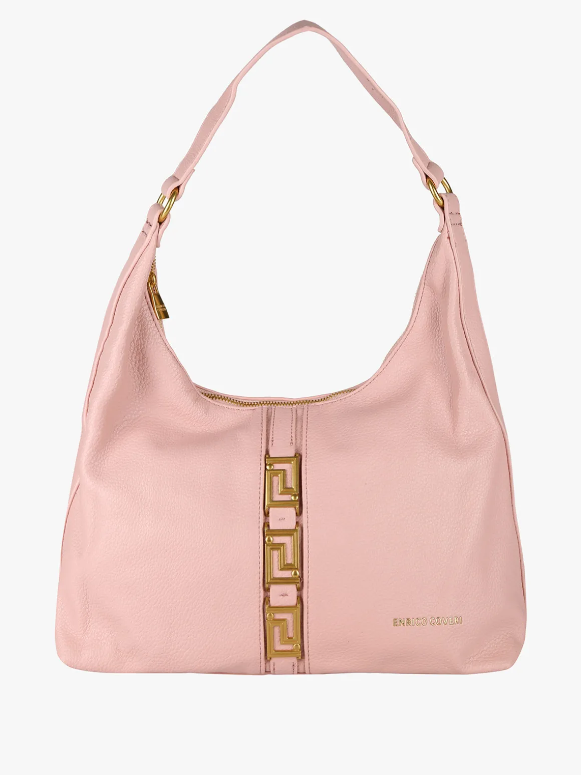 Enrico Coveri Borsa a spalla da donna in ecopelle - rosa
