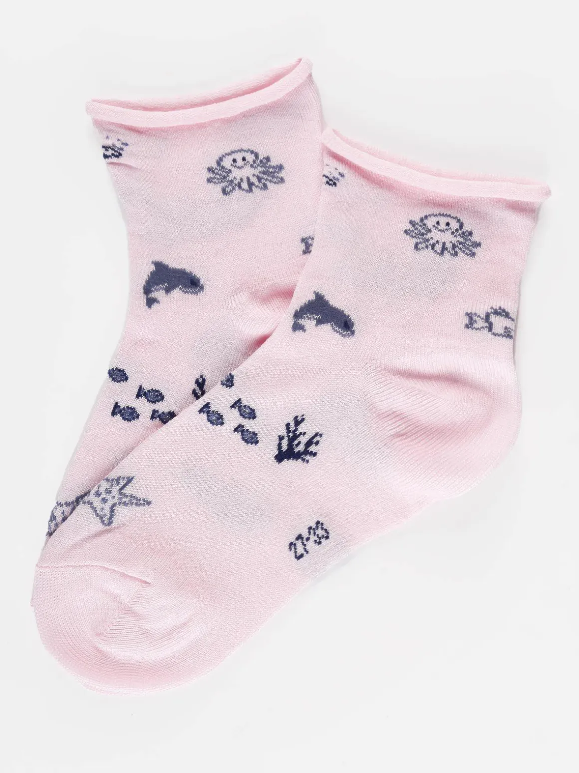 Enrico Coveri Calze corte bambina con stampe