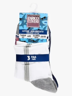 Enrico Coveri Calze corte bambino in cotone