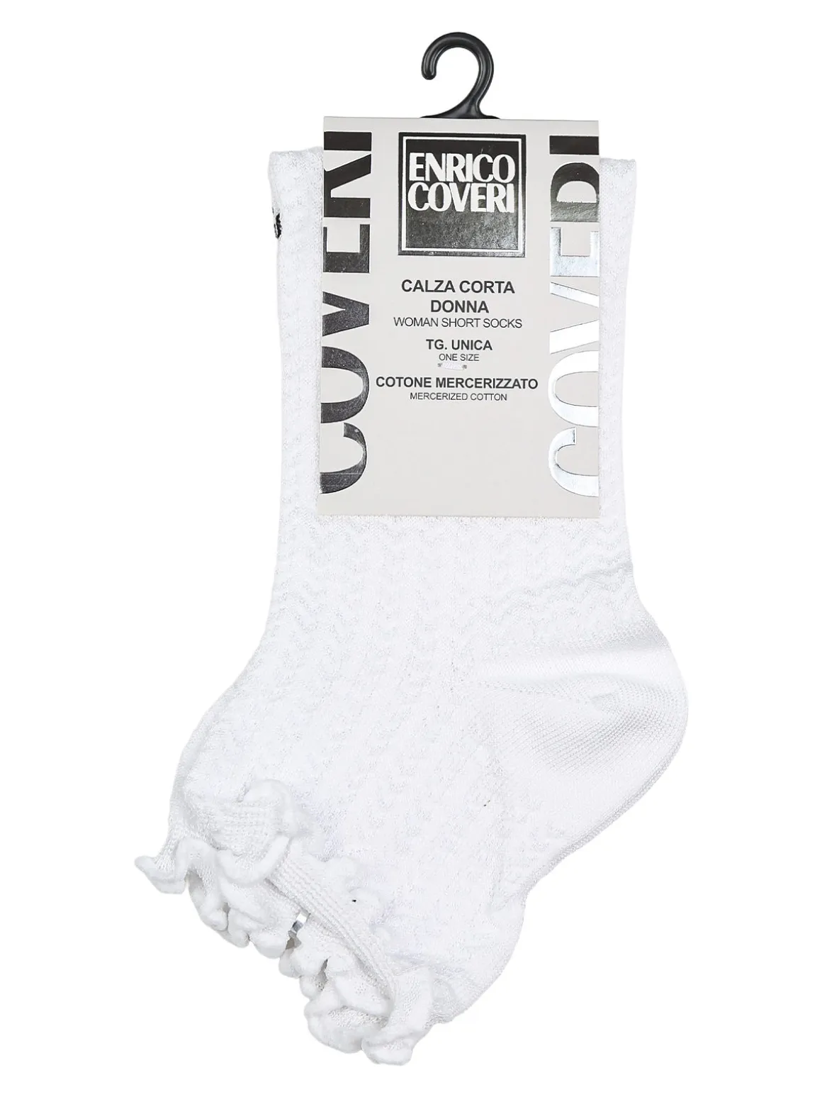 Enrico Coveri Calze corte da donna a pois - blu scuro