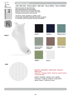 Enrico Coveri Calze corte da donna a pois - blu scuro