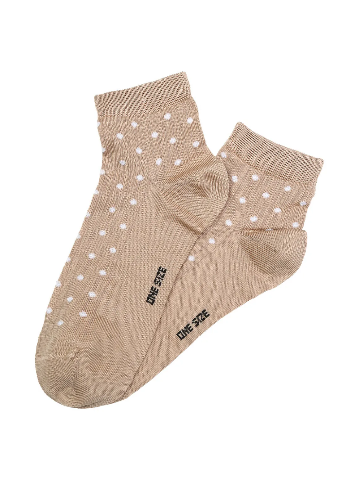 Enrico Coveri Calze corte da donna a pois - khaki