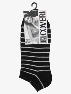 Enrico Coveri Calze corte da donna a righe