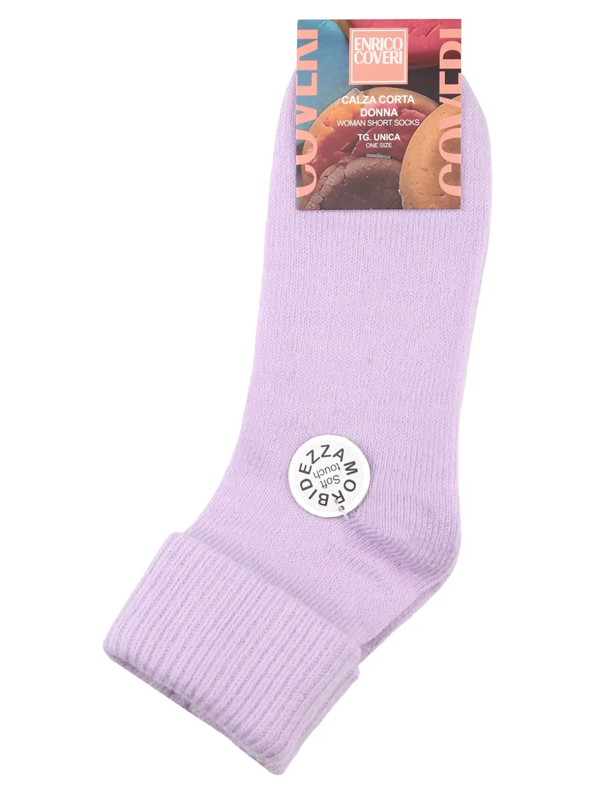 Enrico Coveri Calze corte da donna - lilla