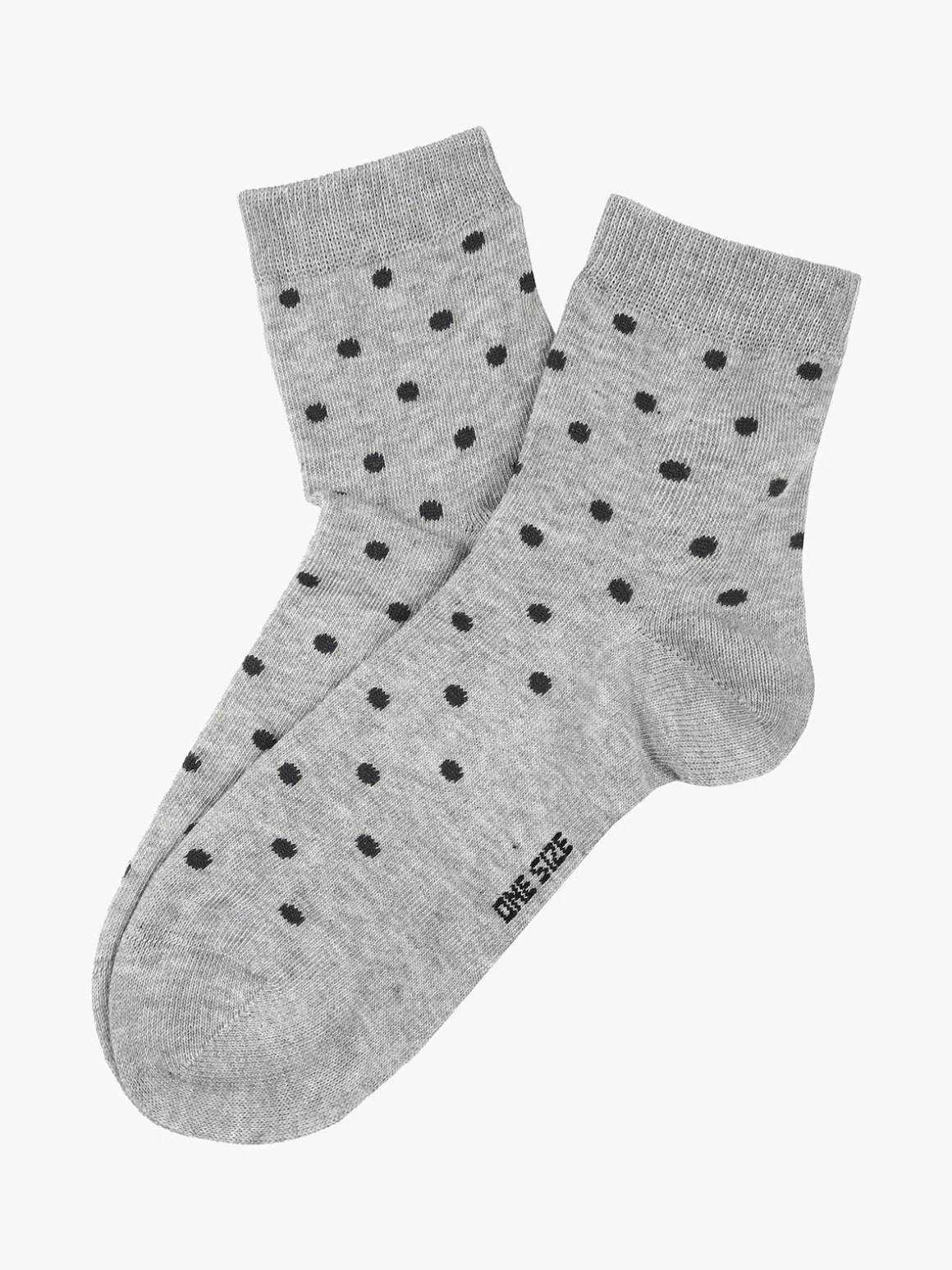 Enrico Coveri Calze corte da donna in caldo cotone - grigio