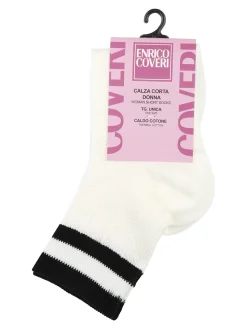 Enrico Coveri Calze corte da donna in caldo cotone