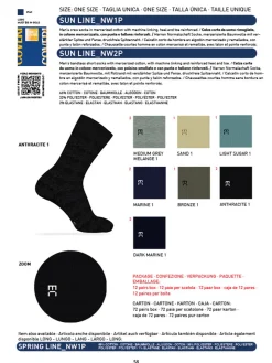 Enrico Coveri Calze corte da uomo in cotone mercerizzato - blu scuro