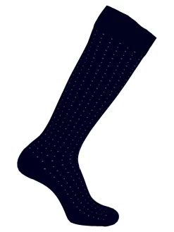 Enrico Coveri Calze lunghe da uomo in filo di scozia con stampe