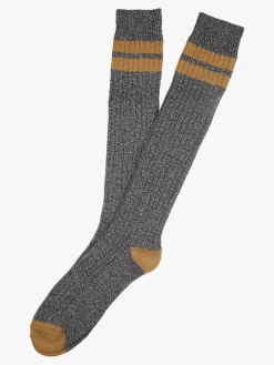 Enrico Coveri Calze lunghe da uomo termiche e morbide - khaki