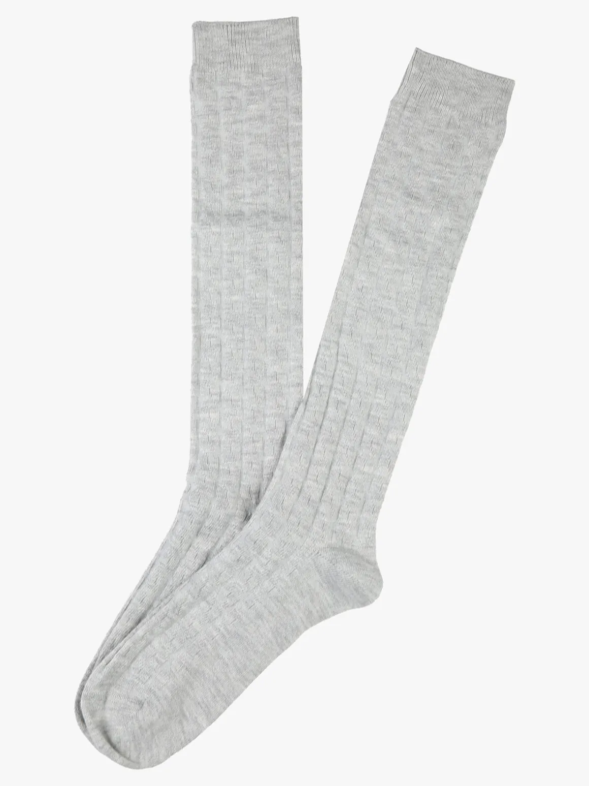 Enrico Coveri Calze lunghe donna misto lana - grigio chiaro