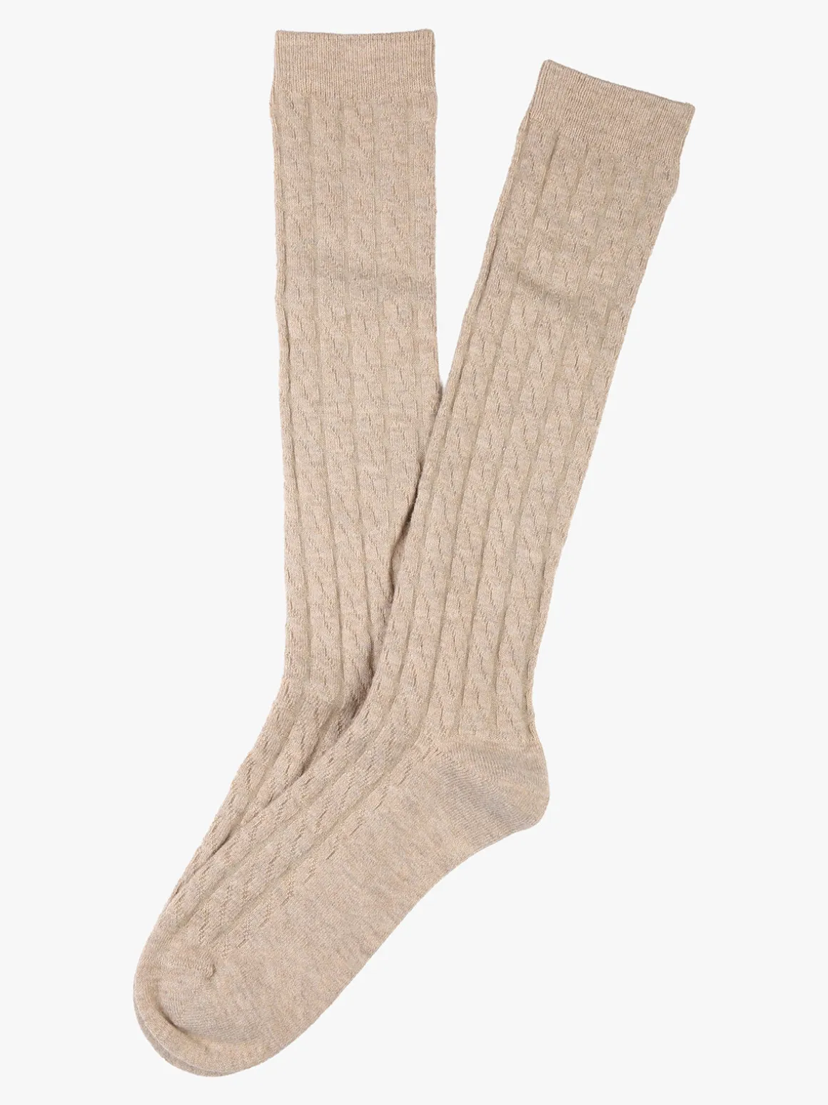 Enrico Coveri Calze lunghe donna misto lana - khaki