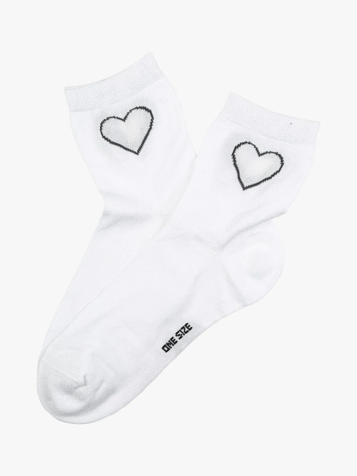 Enrico Coveri Calze midi da donna in cotone mercerizzato - bianco