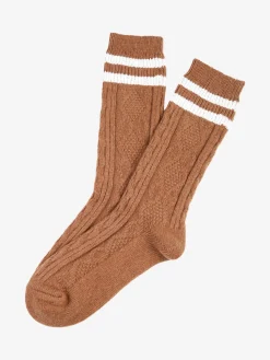 Enrico Coveri Calze midi donna invernali - marrone
