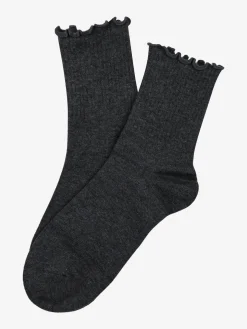 Enrico Coveri Calze midi donna misto lana - grigio scuro