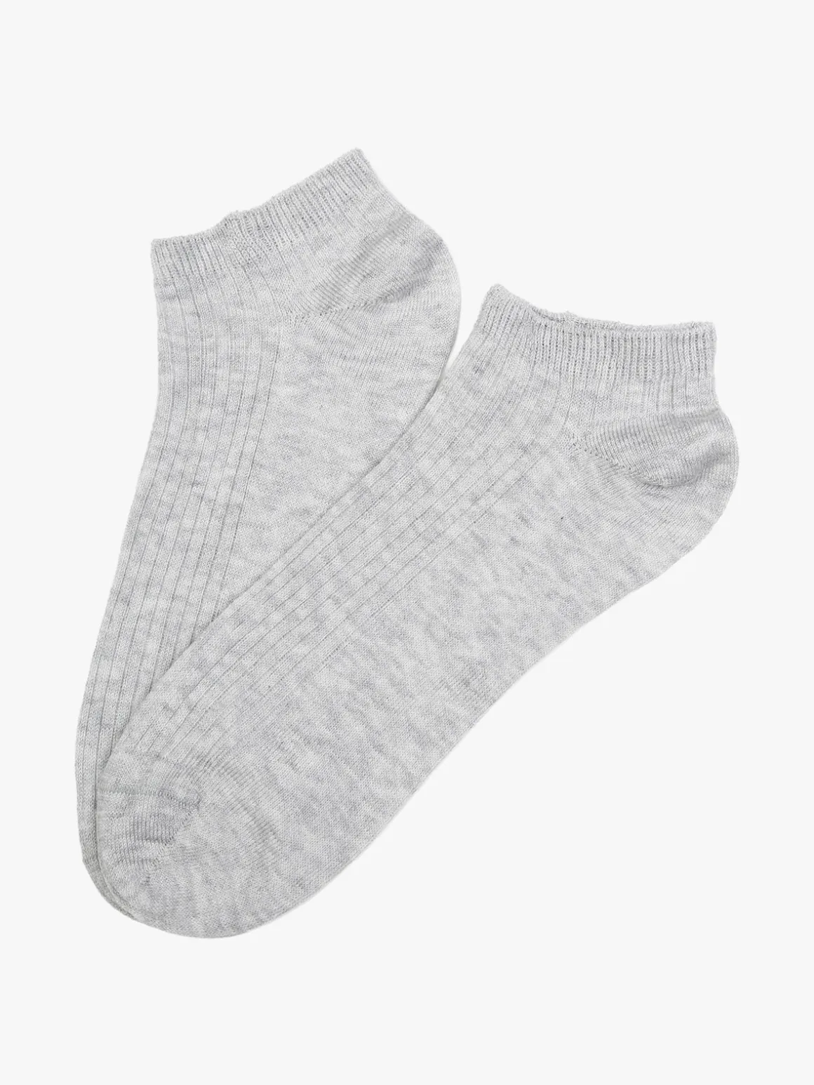 Enrico Coveri Calze sneakers da donna in cotone mercerizzato - grigio